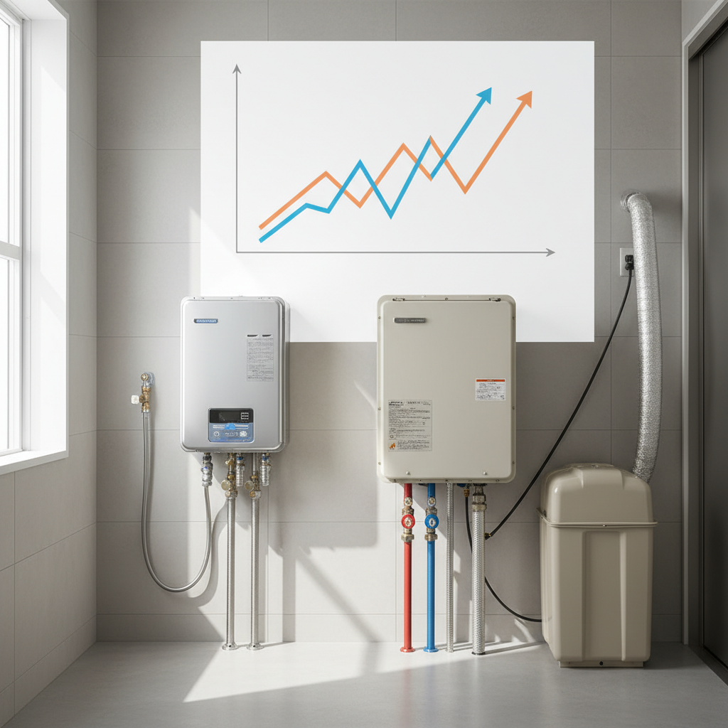 給湯器はガスと灯油どっちが安い?ランニングコスト比較に関する画像