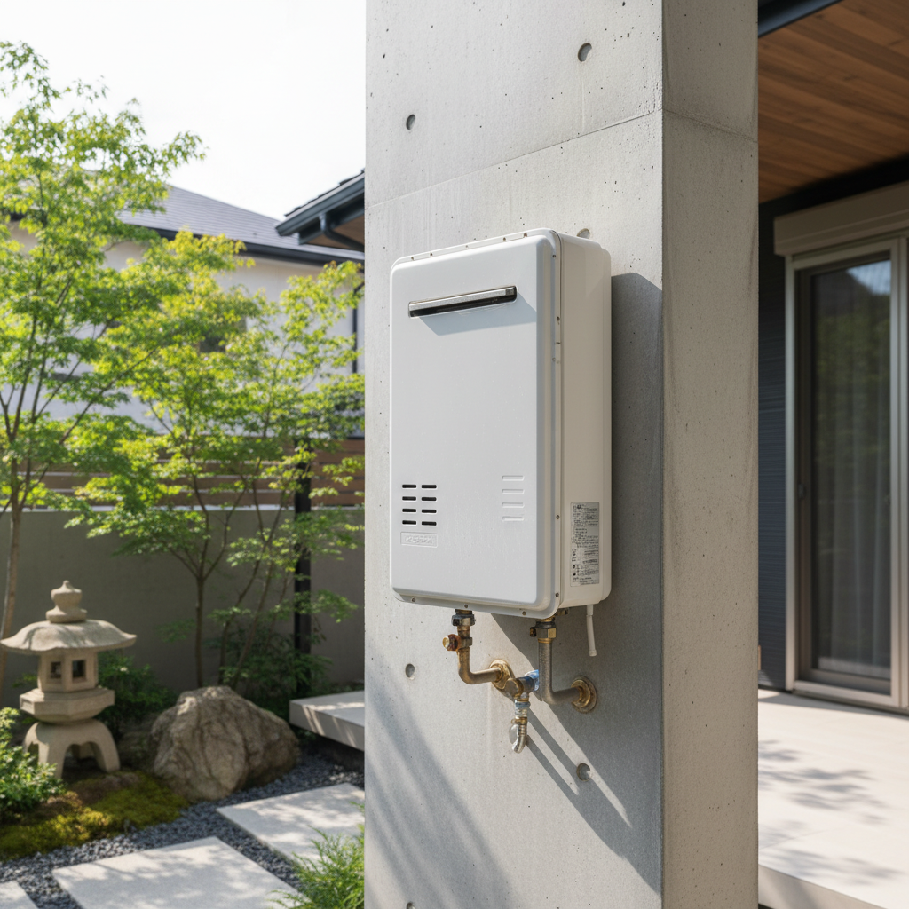 ガス給湯器の平均寿命は約10年に関する画像