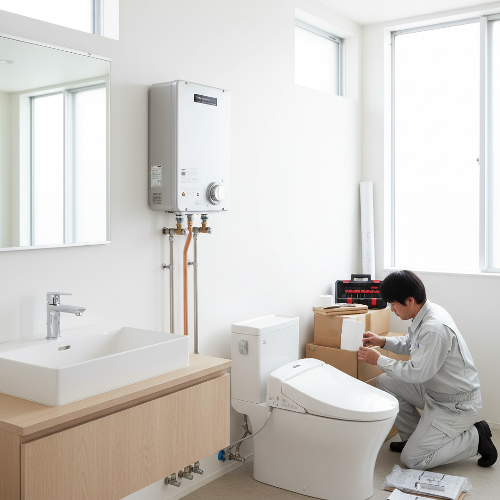 給湯器交換と合わせて検討したいリフォーム（便座・水栓など）に関する画像