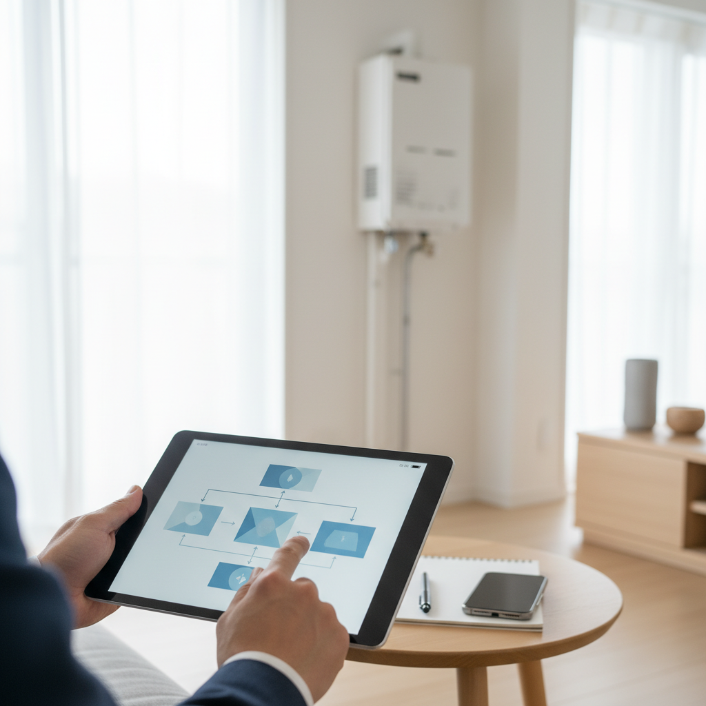 修理を依頼する際の連絡先と流れに関する画像