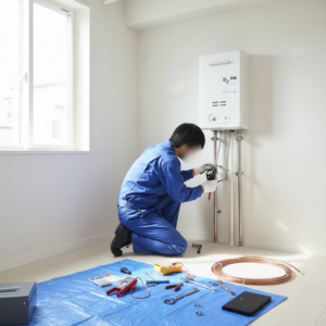 給湯 器 修理に関する画像