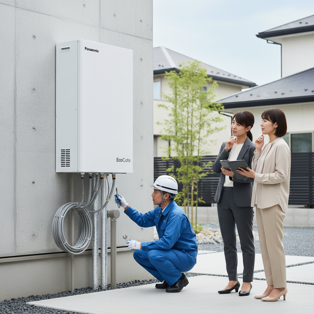 本体価格と工事費込みの相場は？パナソニック エコキュート 価格に関する画像