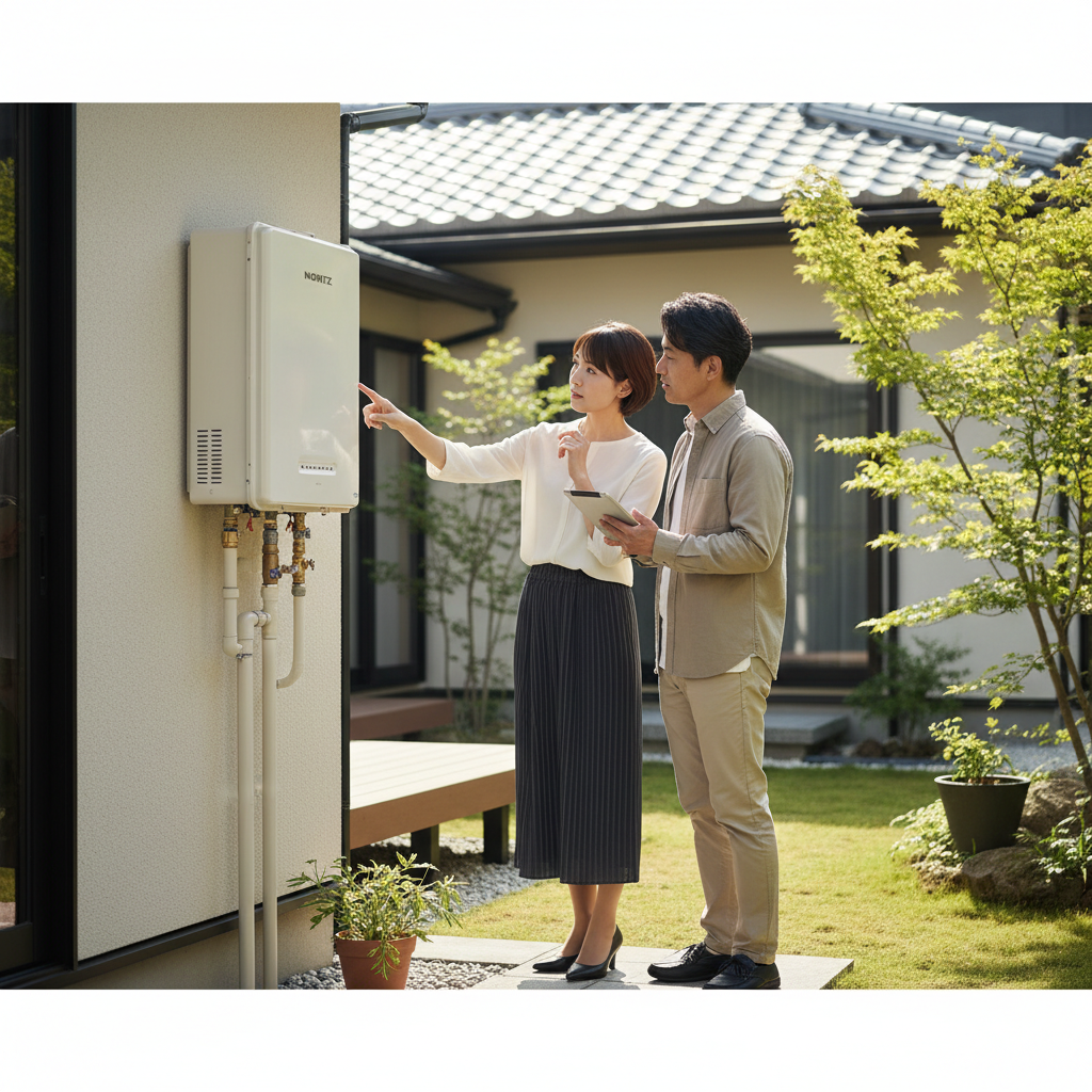 ノーリツの給湯器は何年くらいで寿命ですか？に関する画像