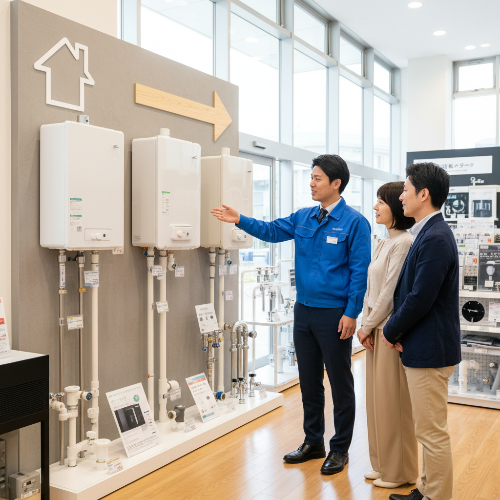 給湯器の交換はどこで頼めばいいですか？ユニディの強みに関する画像