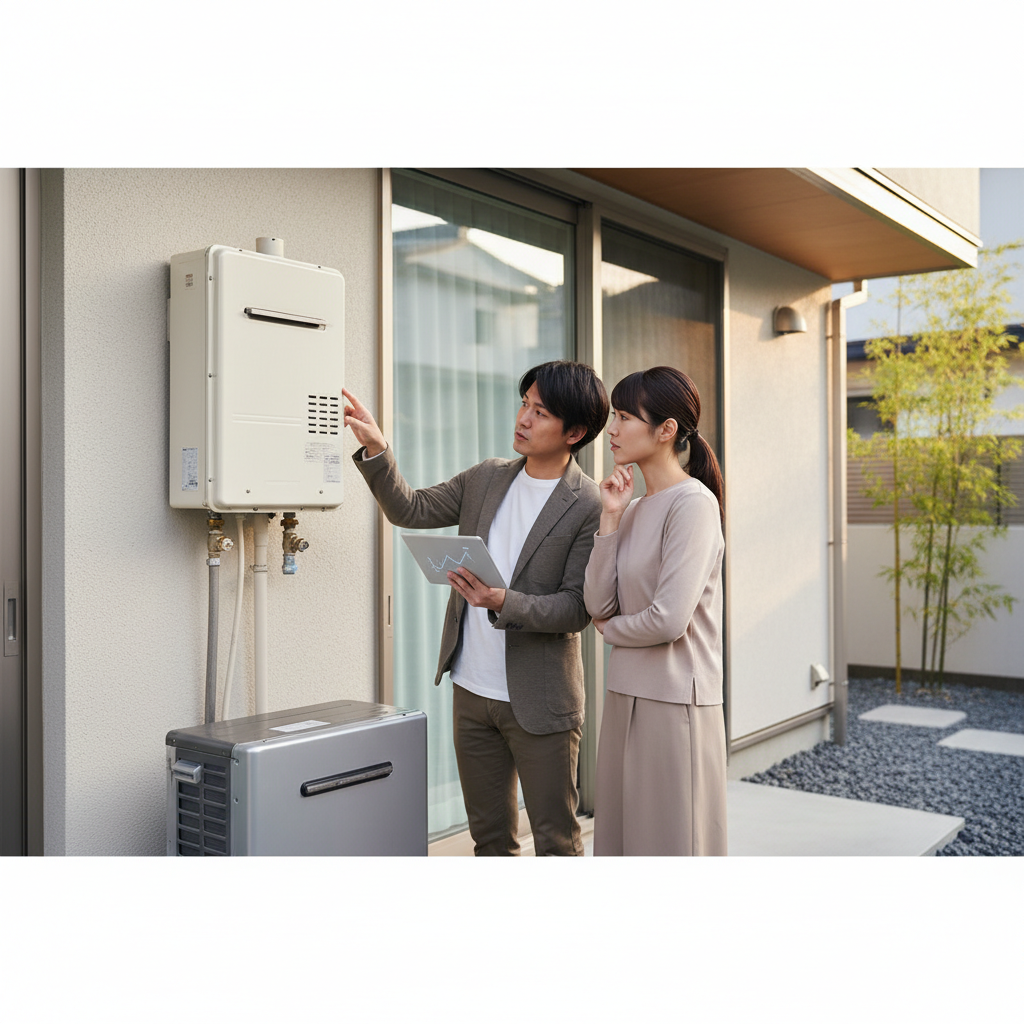 給湯器は何年で交換したほうがいいですか？寿命の目安に関する画像