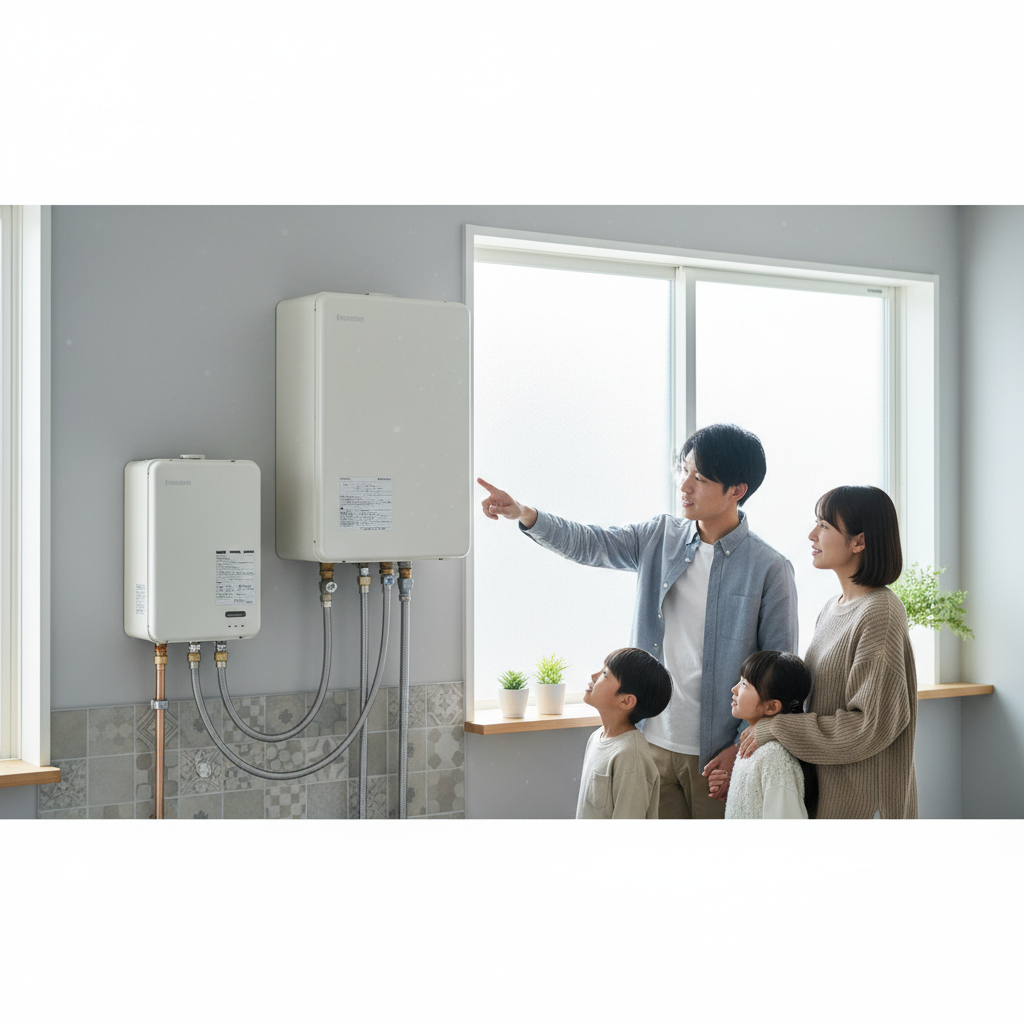 給湯器交換費用 24号など号数による違いに関する画像