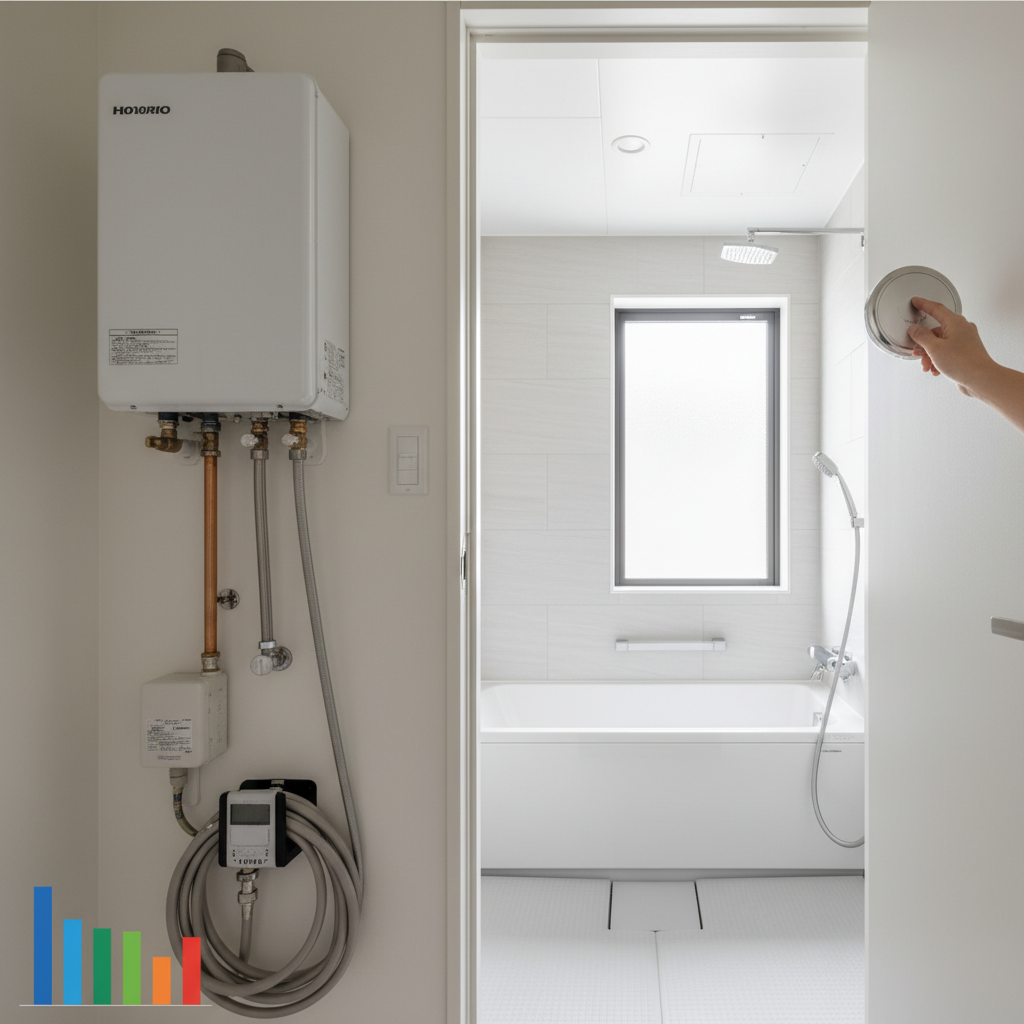 ガス給湯器本体の価格相場に関する画像