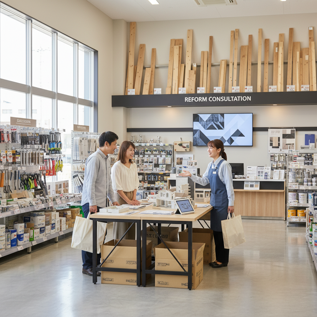 ホームセンター（ユニディ）の強みと注意点に関する画像