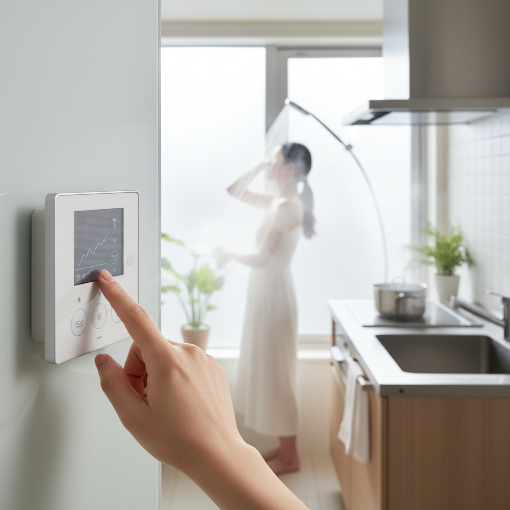 ノーリツ給湯器の温度設定の考え方に関する画像