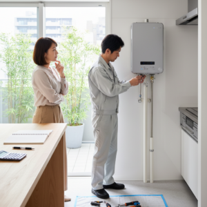 給湯 器 交換 費用に関する画像