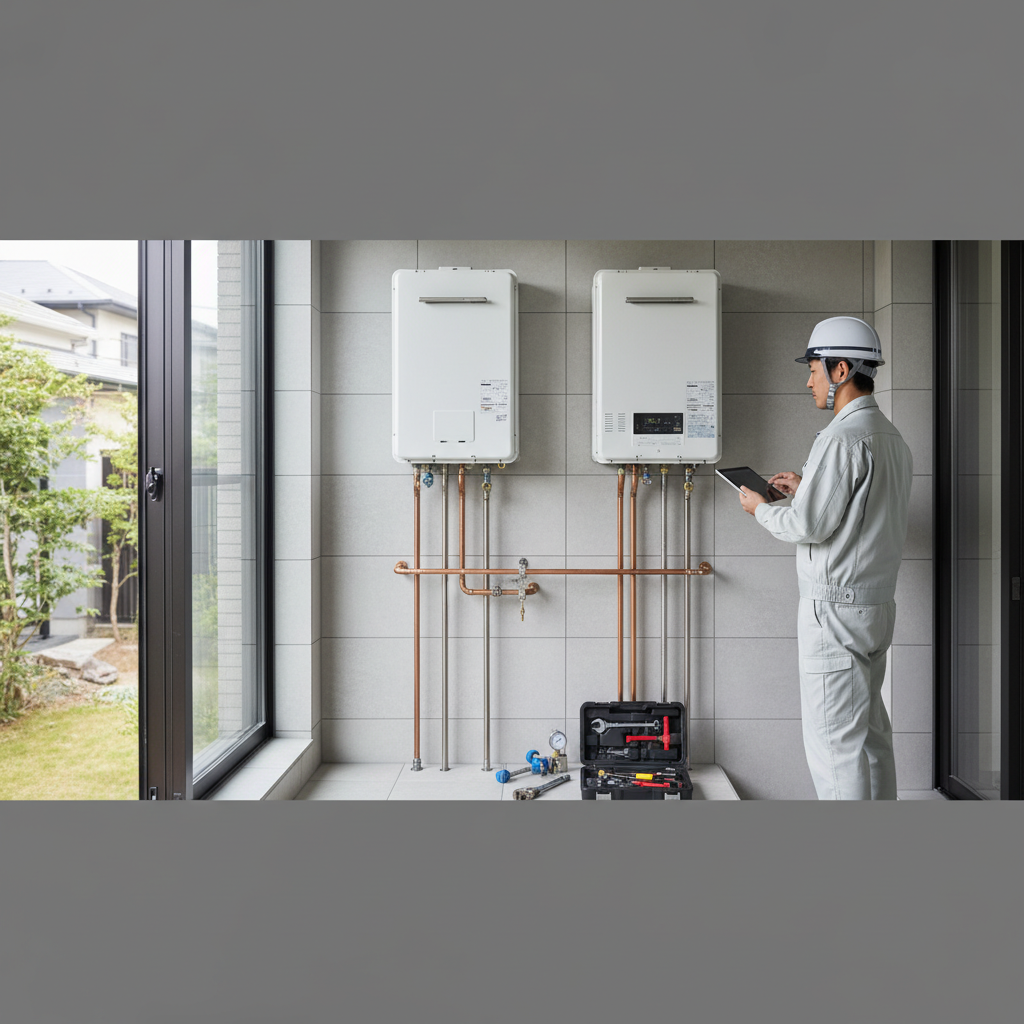 ガス給湯器交換費用相場【種類別】に関する画像