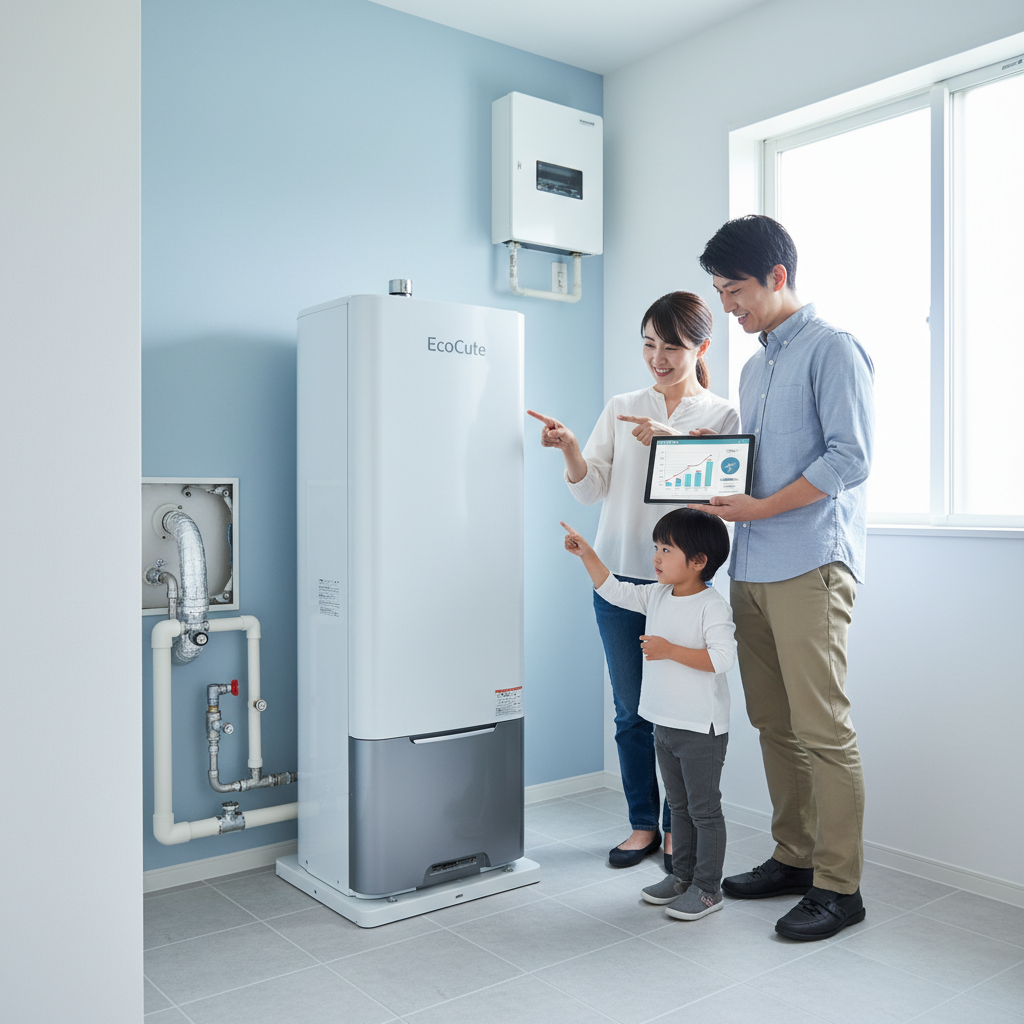 電気給湯器（エコキュート）の交換費用相場に関する画像