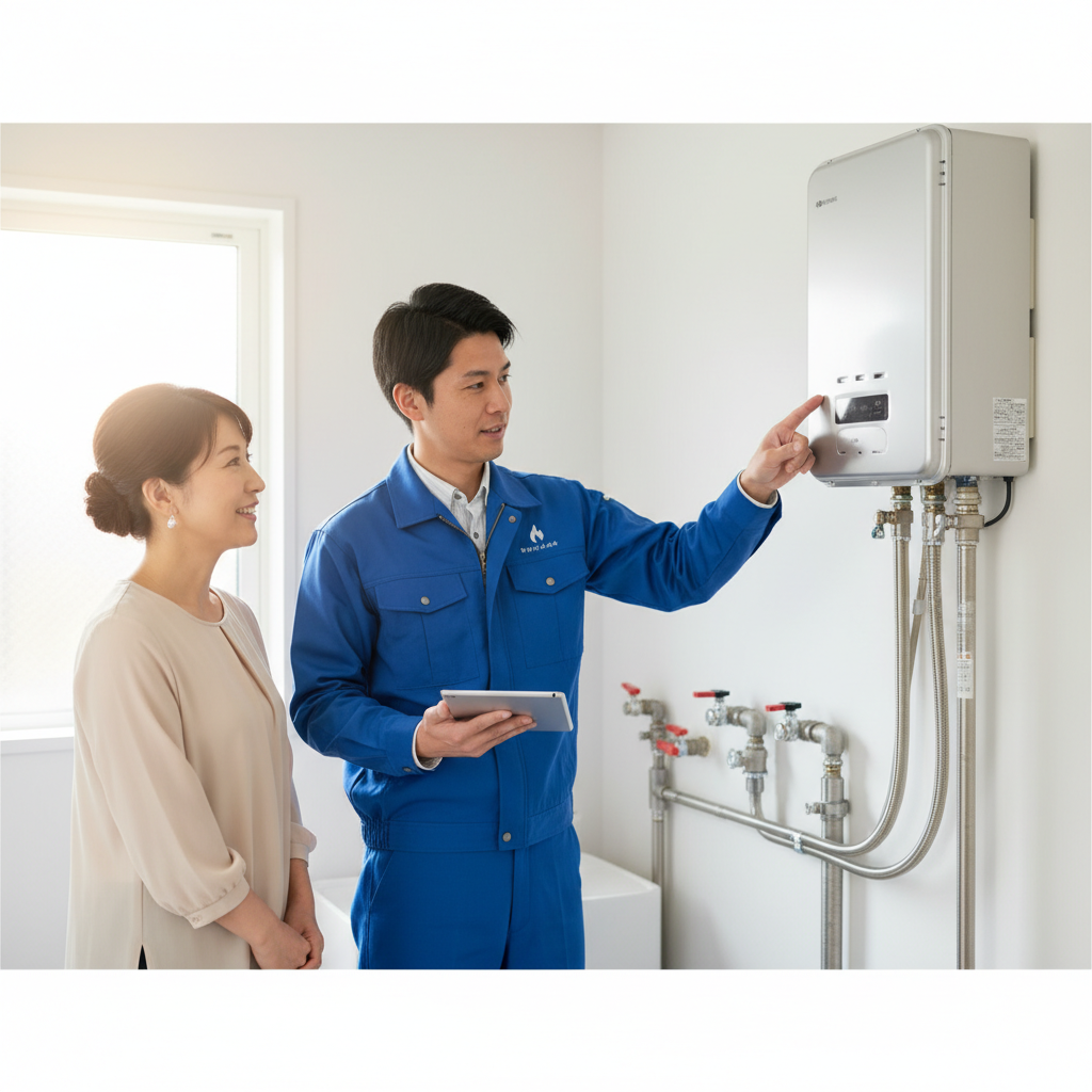 給湯器専門業者・ガス会社の強みと注意点に関する画像