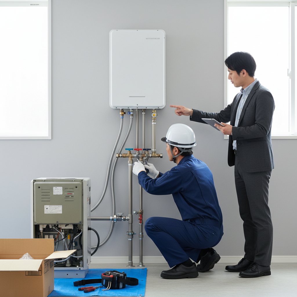 給湯器交換工事費用の内訳と相場に関する画像