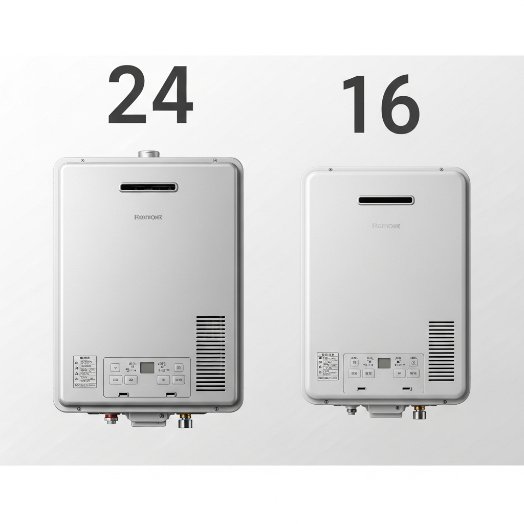 【号数別】給湯器交換費用の相場（16号・24号）に関する画像