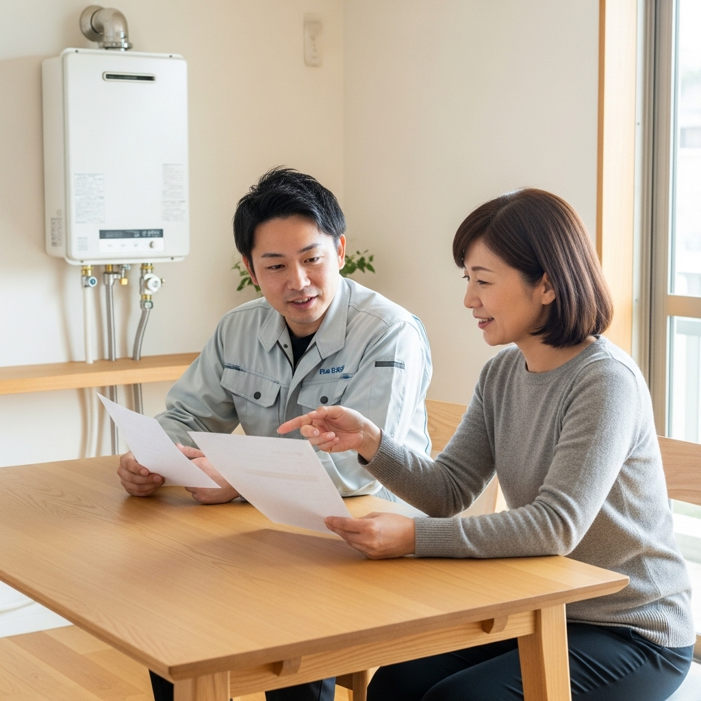 ガス給湯器の交換費用はいくらくらい？内訳と相場