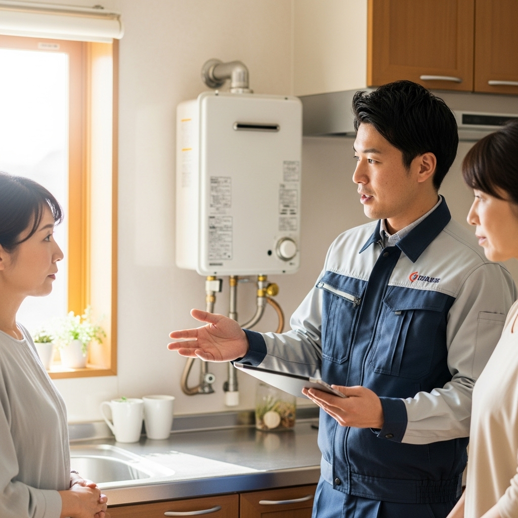 ガス給湯器の交換費用はいくらくらい？費用の内訳