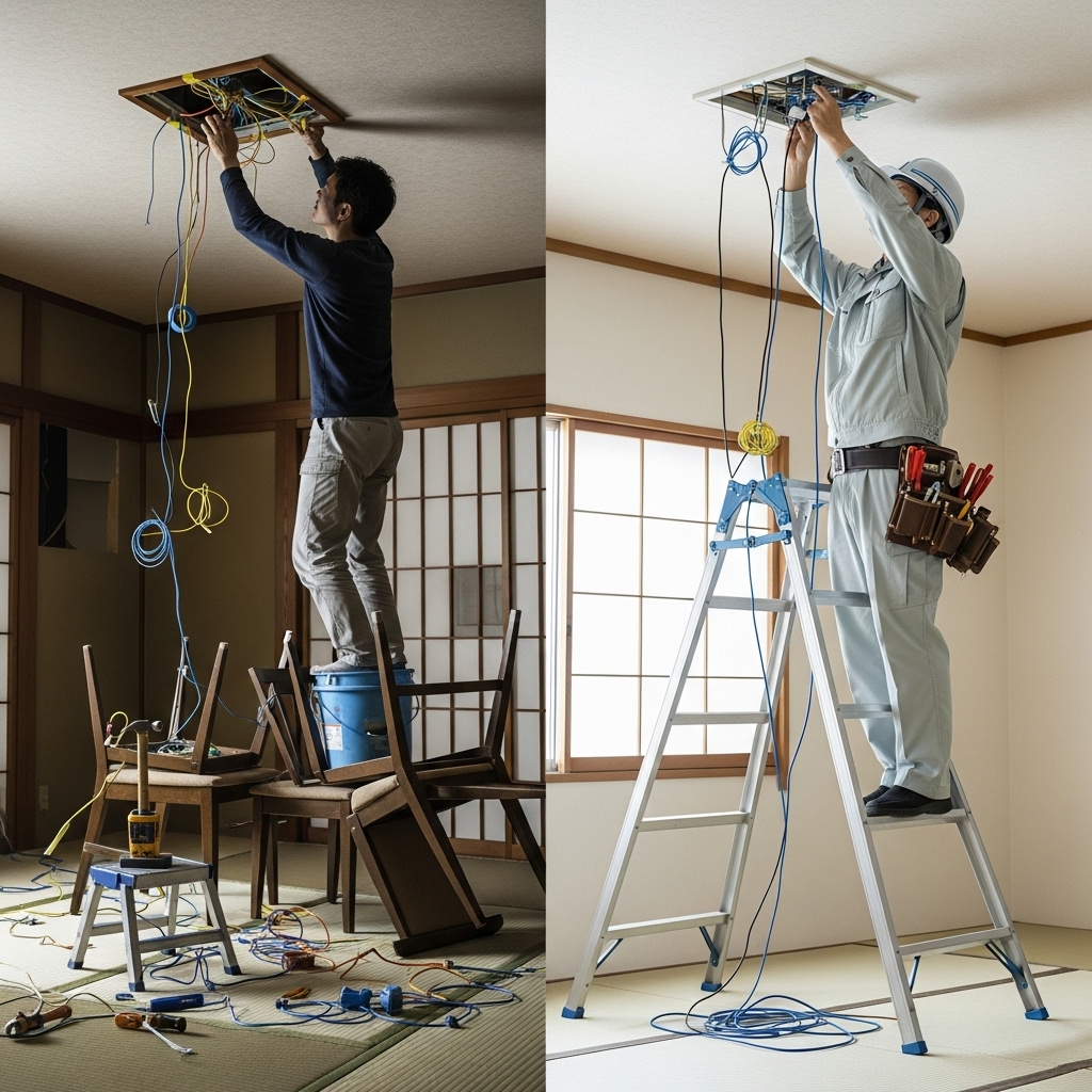 DIYのリスクと専門業者に依頼する重要性