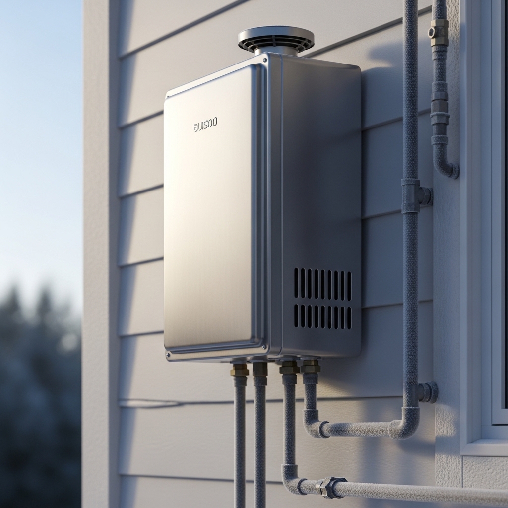 リンナイの給湯器における凍結防止に関する画像