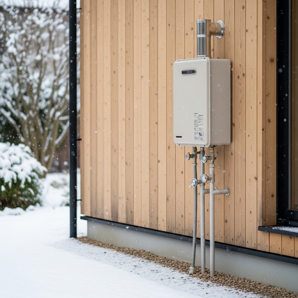 ノーリツの給湯器における凍結防止に関する画像