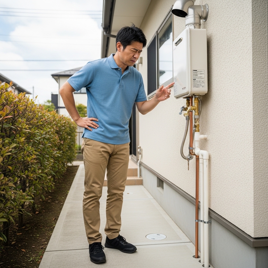 給湯器が故障しているサインは？に関する画像