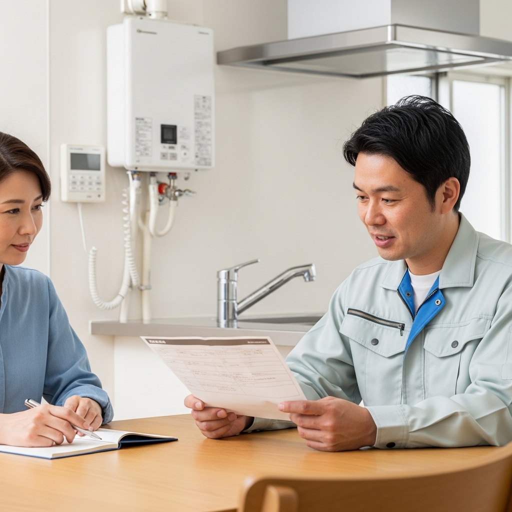 給湯器の故障修理にかかる金額は?(費用相場)