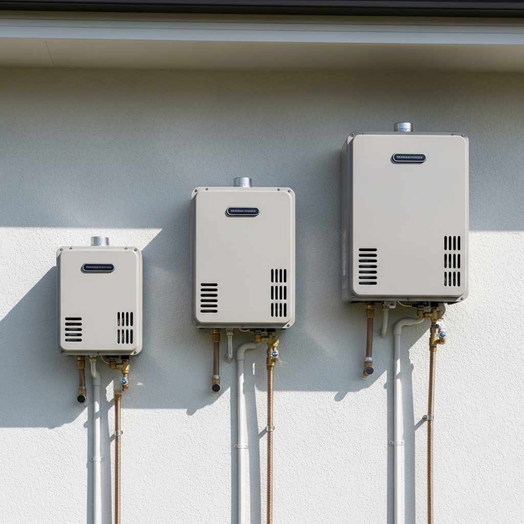 給湯器本体の価格相場（号数・機能別）に関する画像