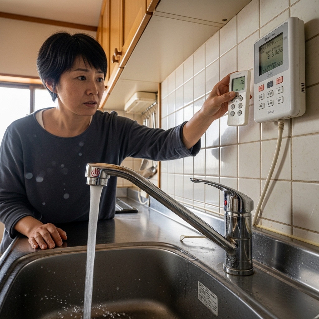 給湯器が壊れているか確認する方法は?