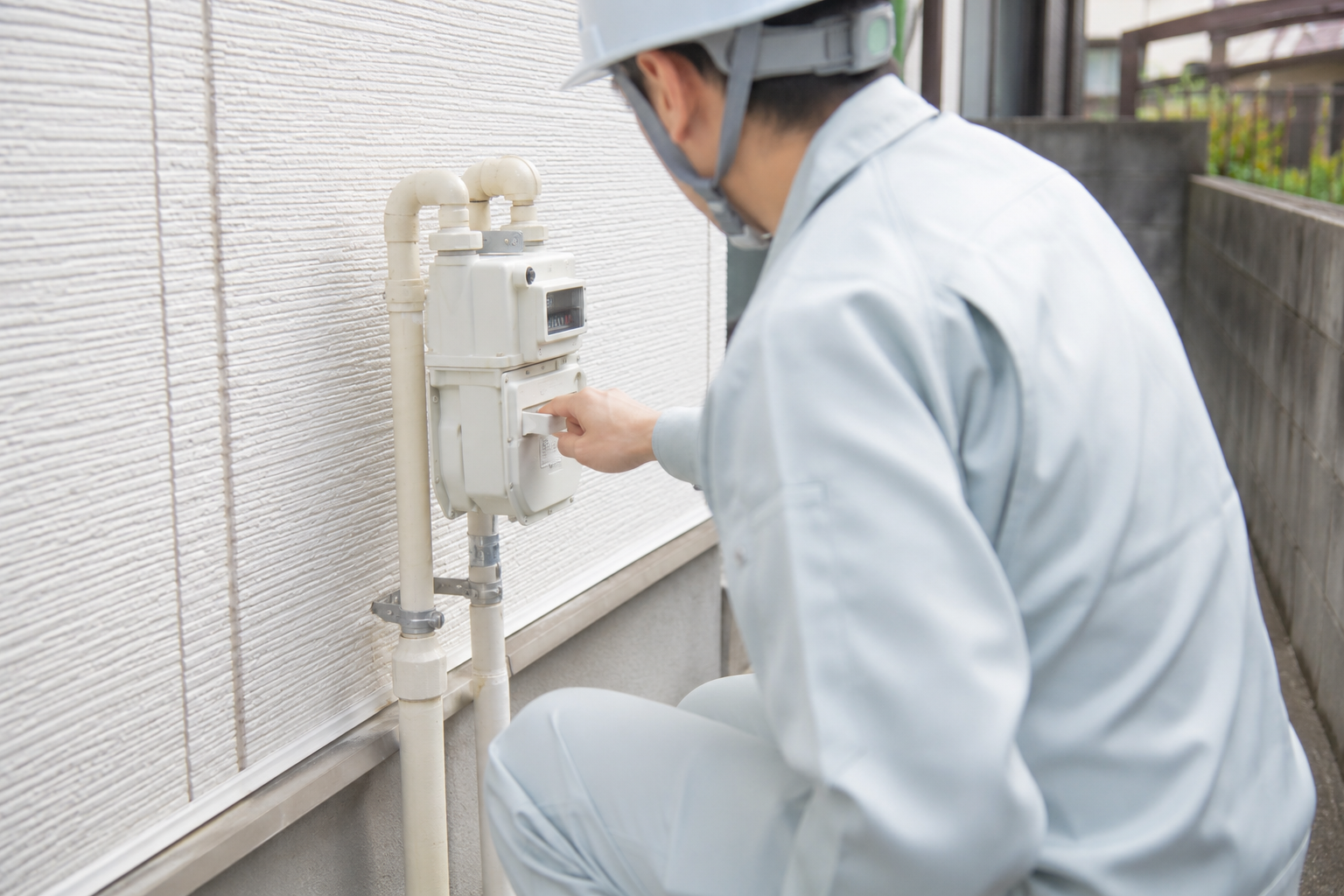 2. ガスメーターが遮断されている(復帰方法)