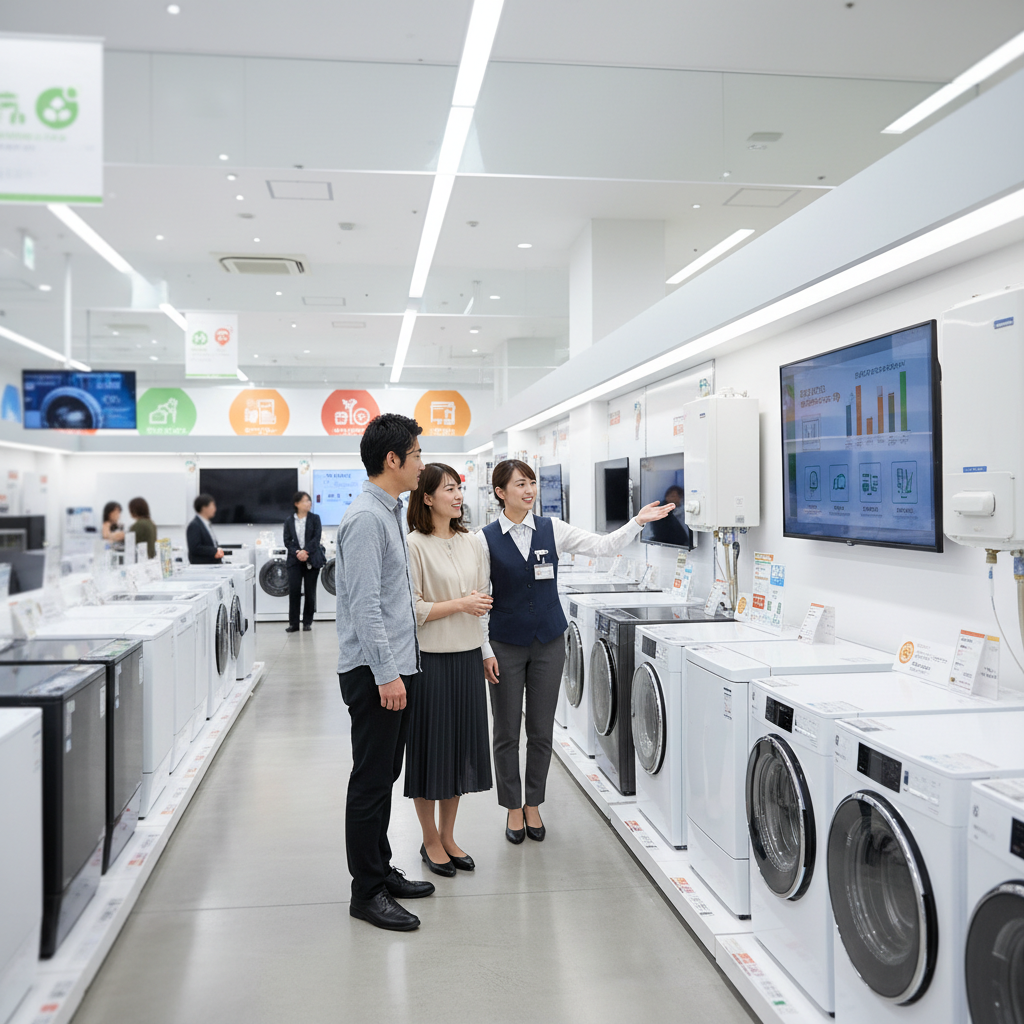 家電量販店｜独自の長期保証が強みに関する画像