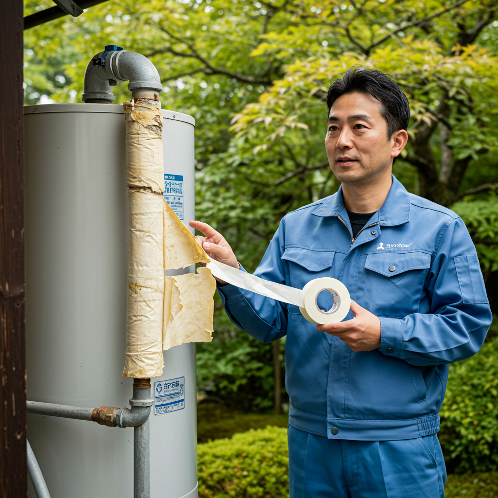 配管テープの寿命は?交換目安を解説