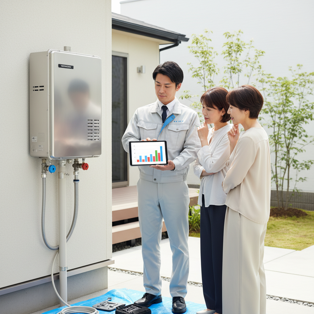 給湯器の交換料金はいくらくらいが相場ですか?に関する画像