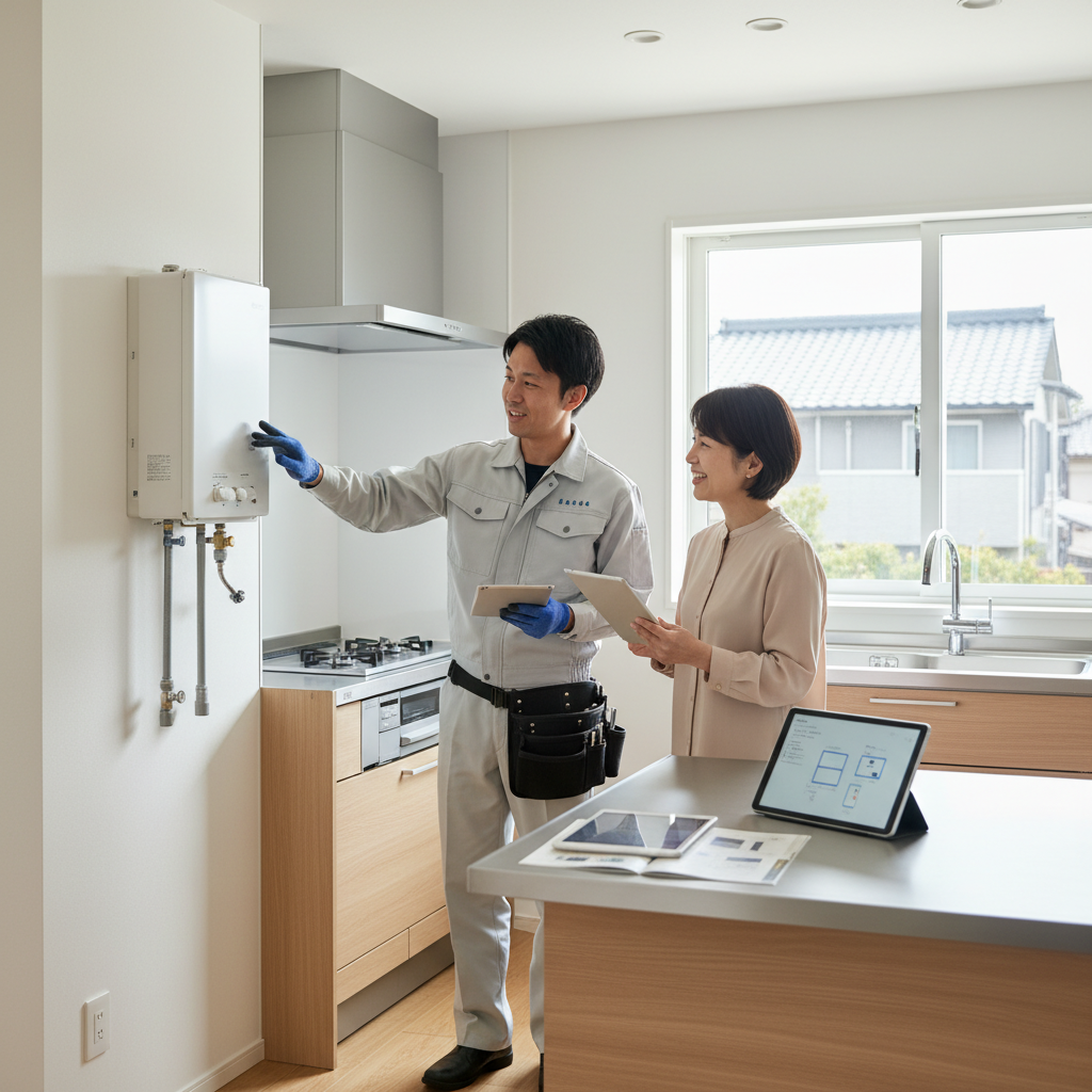 ロイヤルホームセンターの給湯器交換サービス概要に関する画像